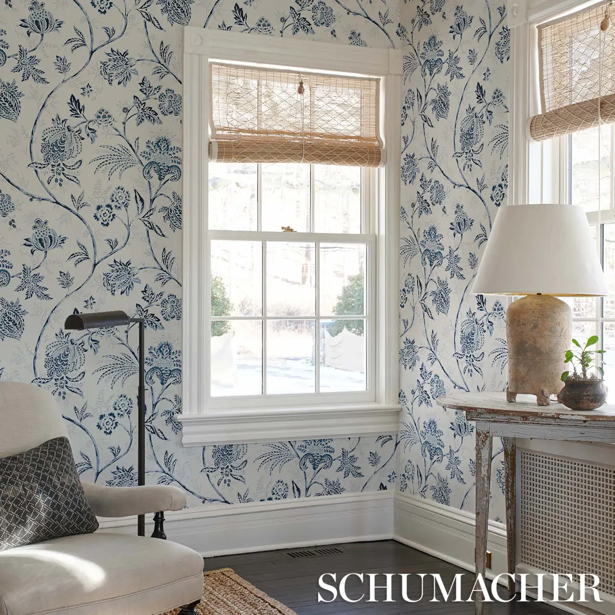 CHINOISERIE VINE_ COBALT
