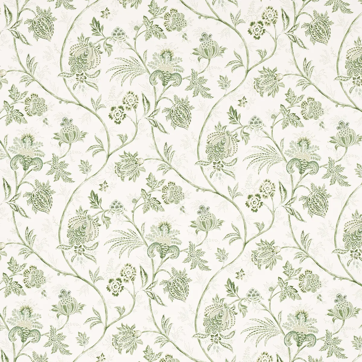 CHINOISERIE VINE_ LEAF GREEN