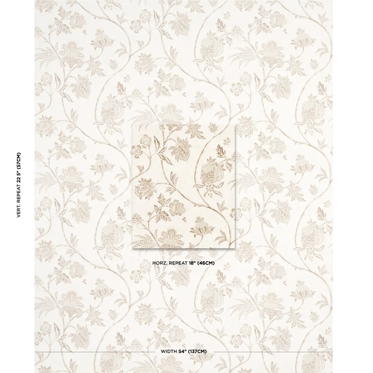 CHINOISERIE VINE_ NEUTRAL
