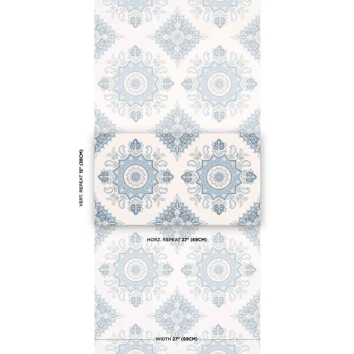 MONTECITO MEDALLION_ CHINA BLUE