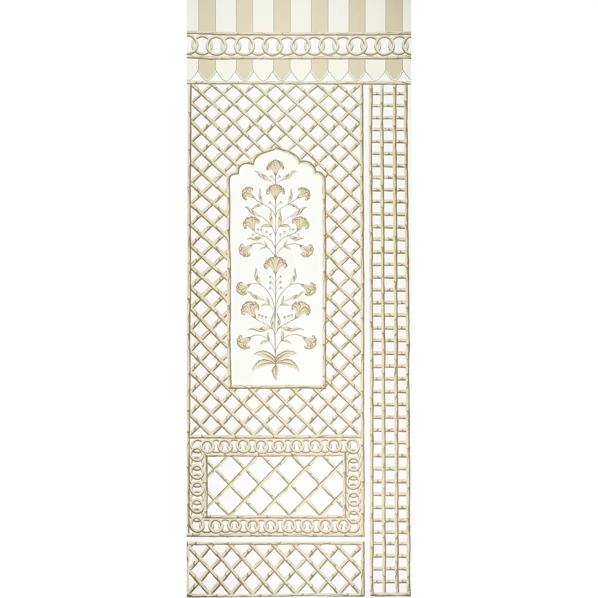 BAMBOO TRELLIS PANEL A_ NEUTRAL