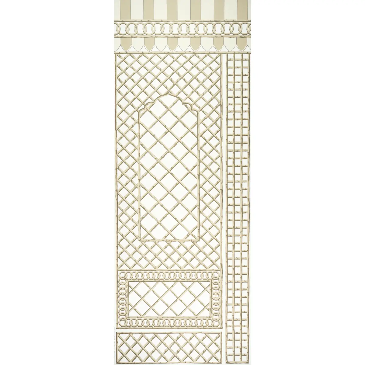 BAMBOO TRELLIS PANEL B_ NEUTRAL