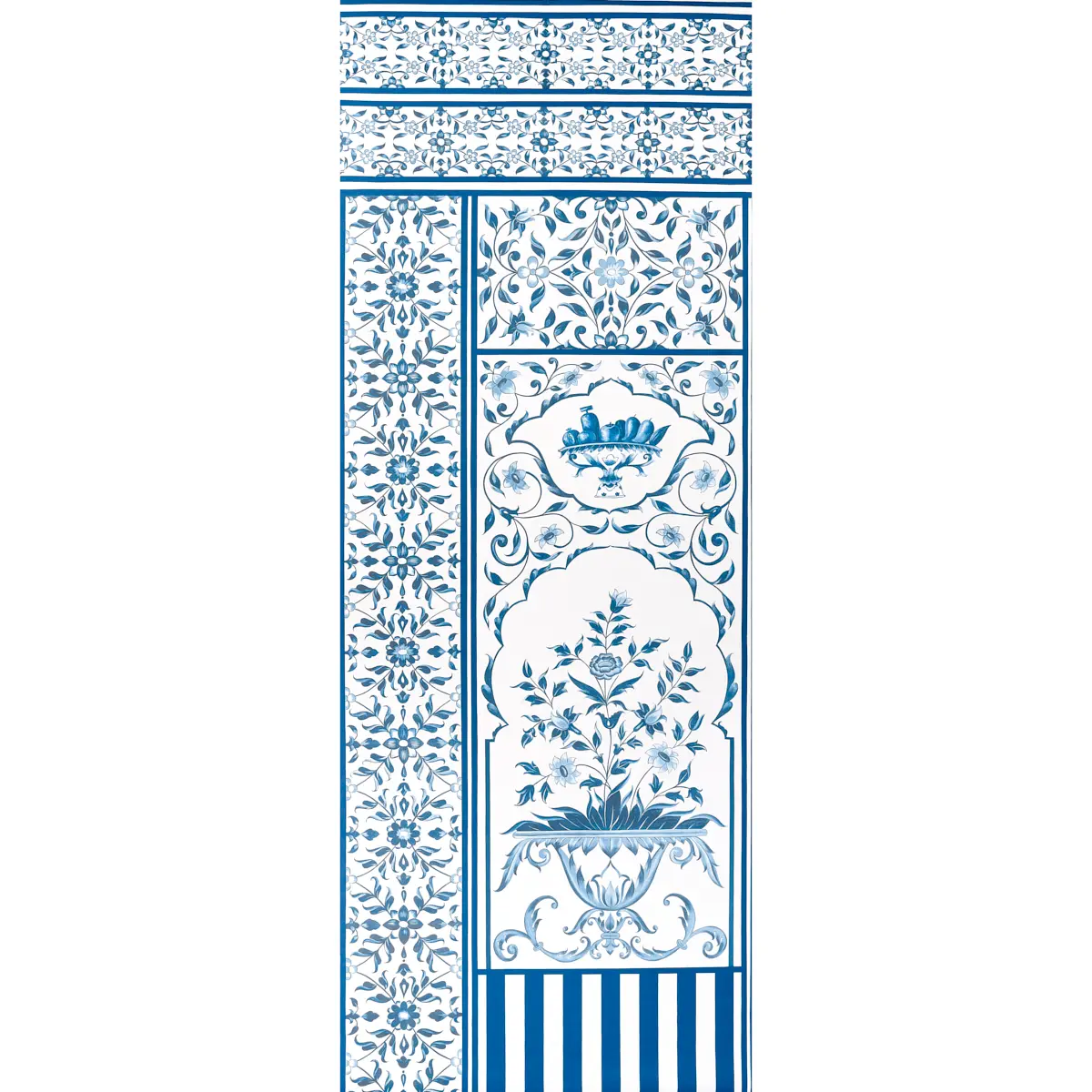 MUGHAL GARDEN PANEL A_ BLUE