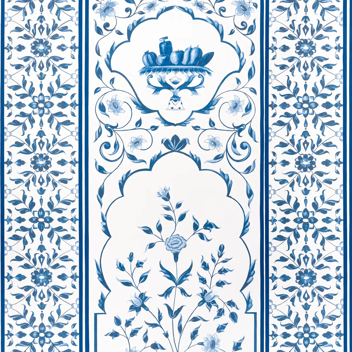 MUGHAL GARDEN PANEL B_ BLUE
