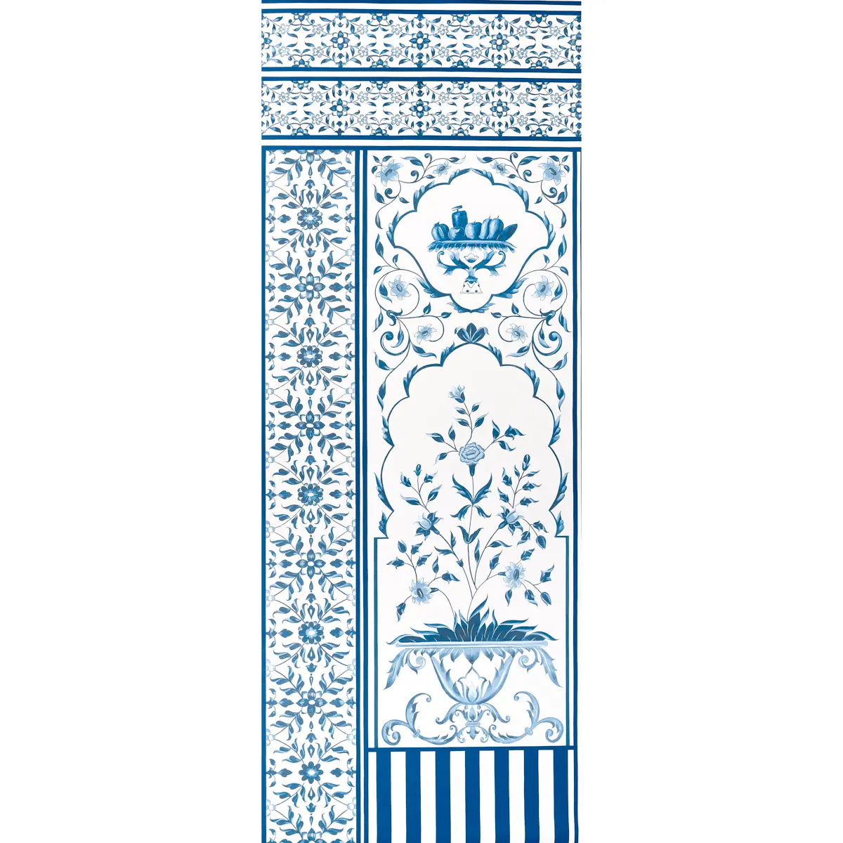 MUGHAL GARDEN PANEL B_ BLUE