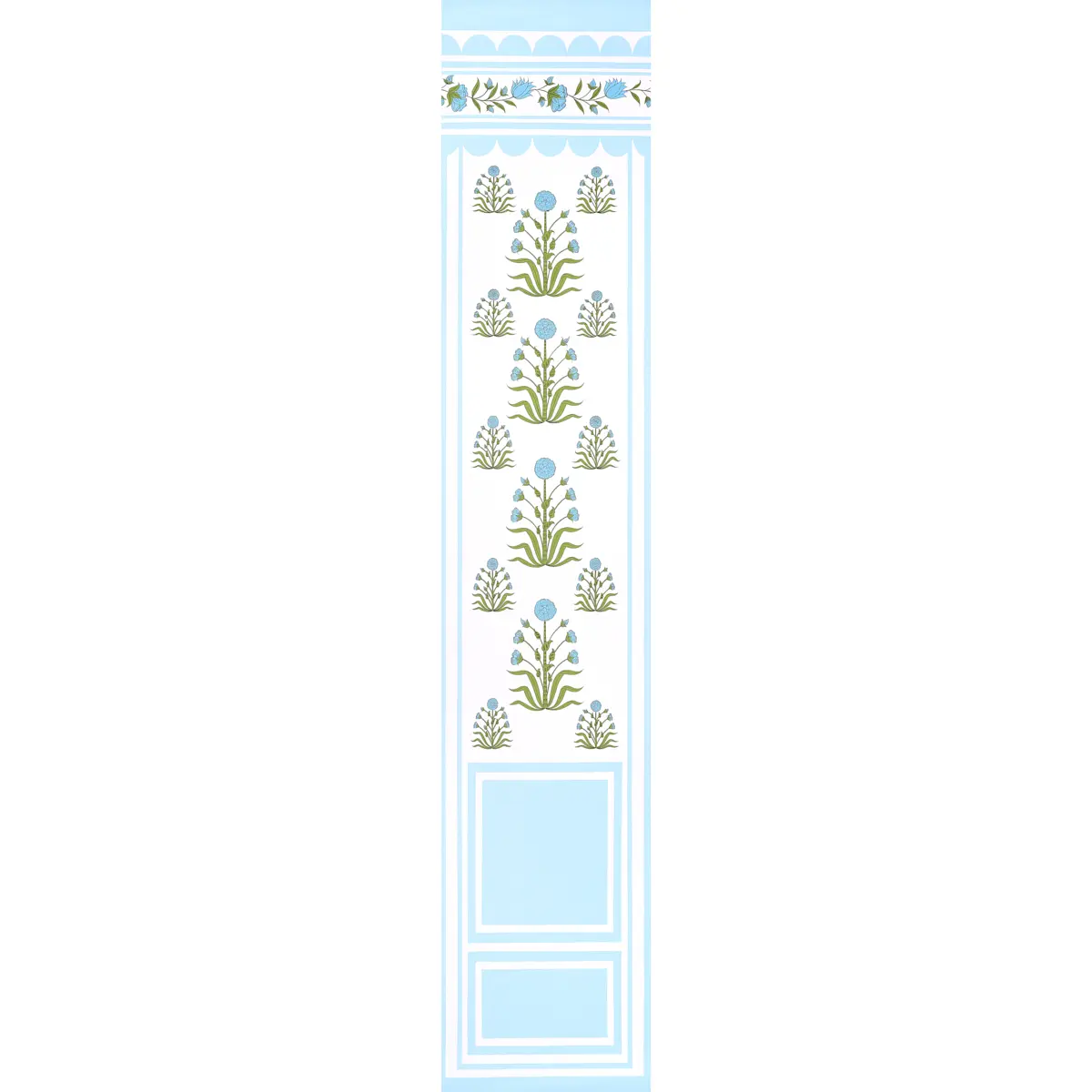 ROYAL POPPY PANEL B_ BLUE