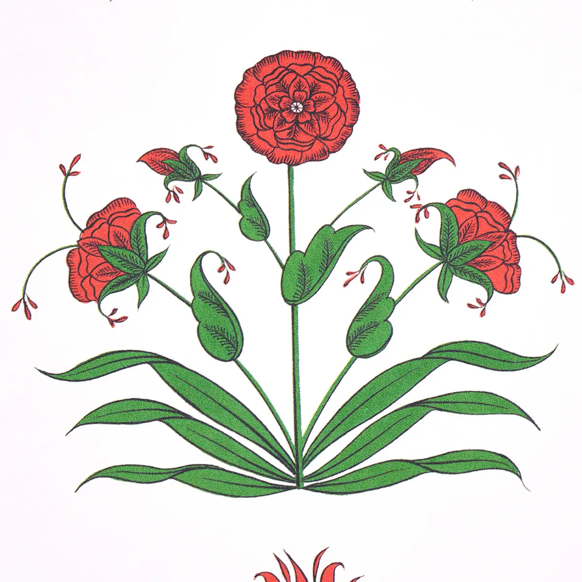POPPY STRIPES_ RED