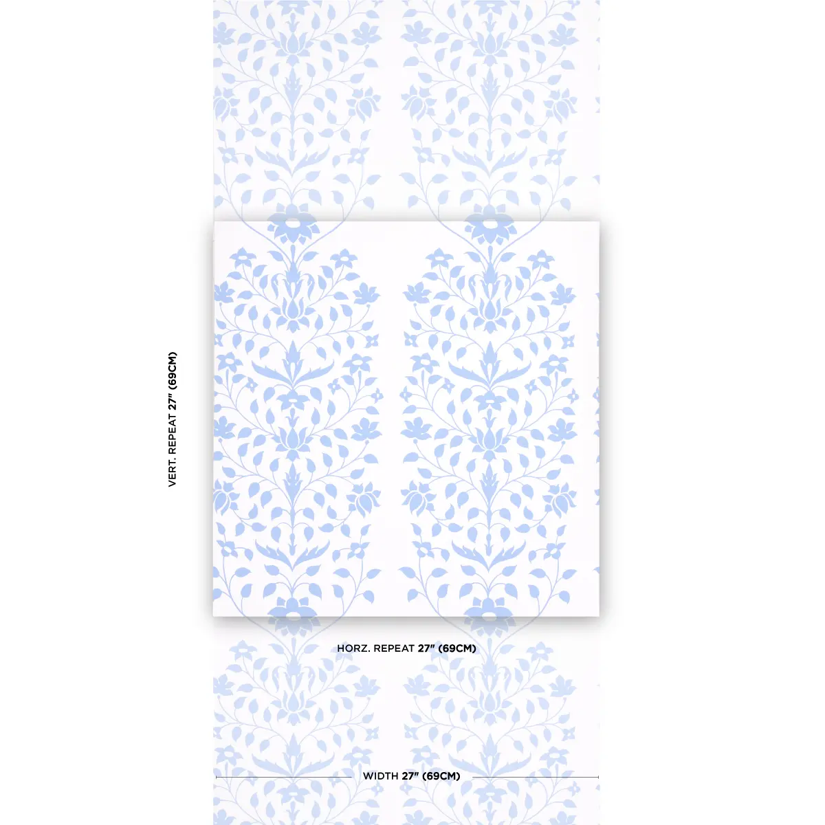 JAIPUR MUGHAL FLOWER_ BLUE