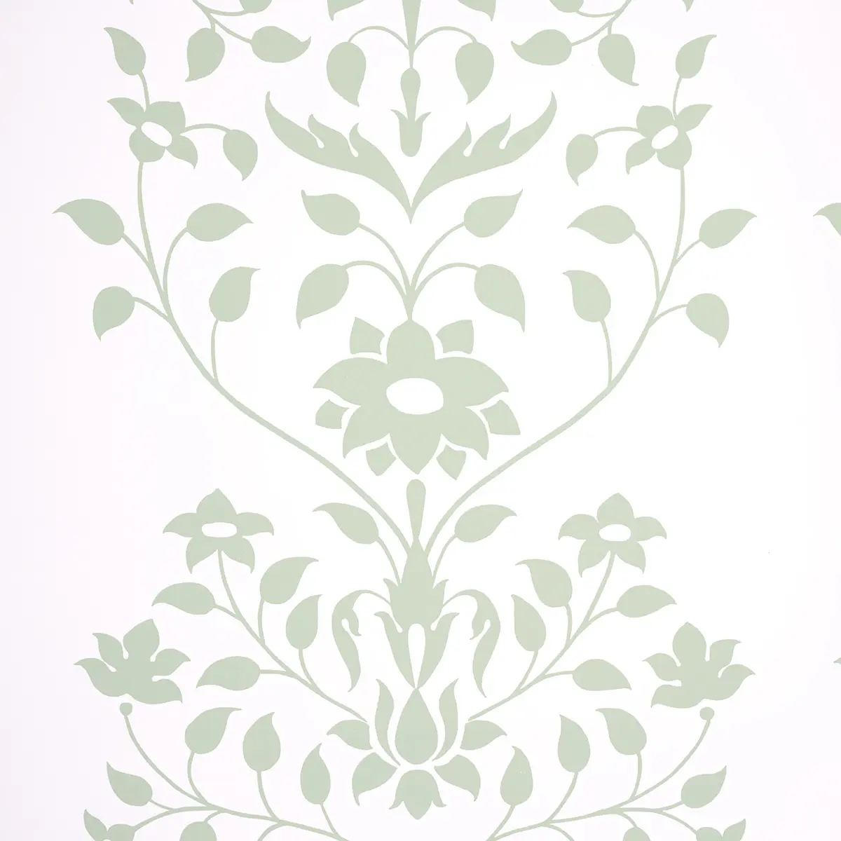 JAIPUR MUGHAL FLOWER_ GREEN