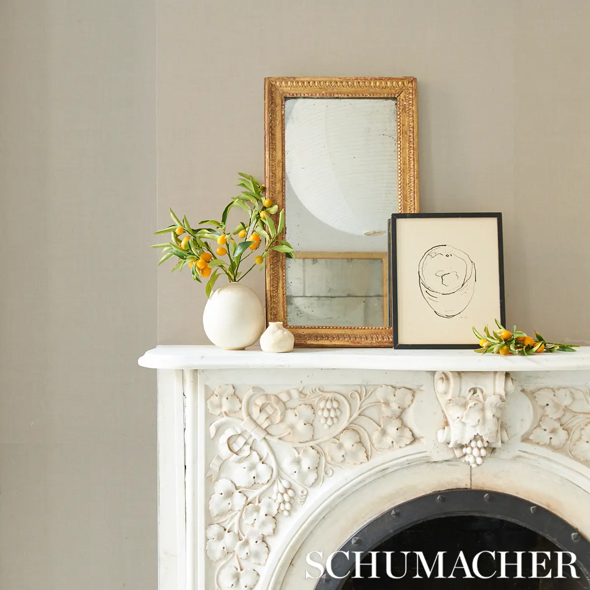 PERFORMANCE LINEN WALLCOVERING_ PARCHMENT