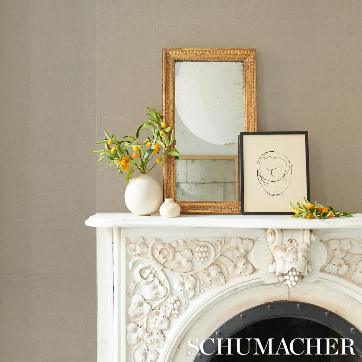 PERFORMANCE LINEN WALLCOVERING_ FLAX