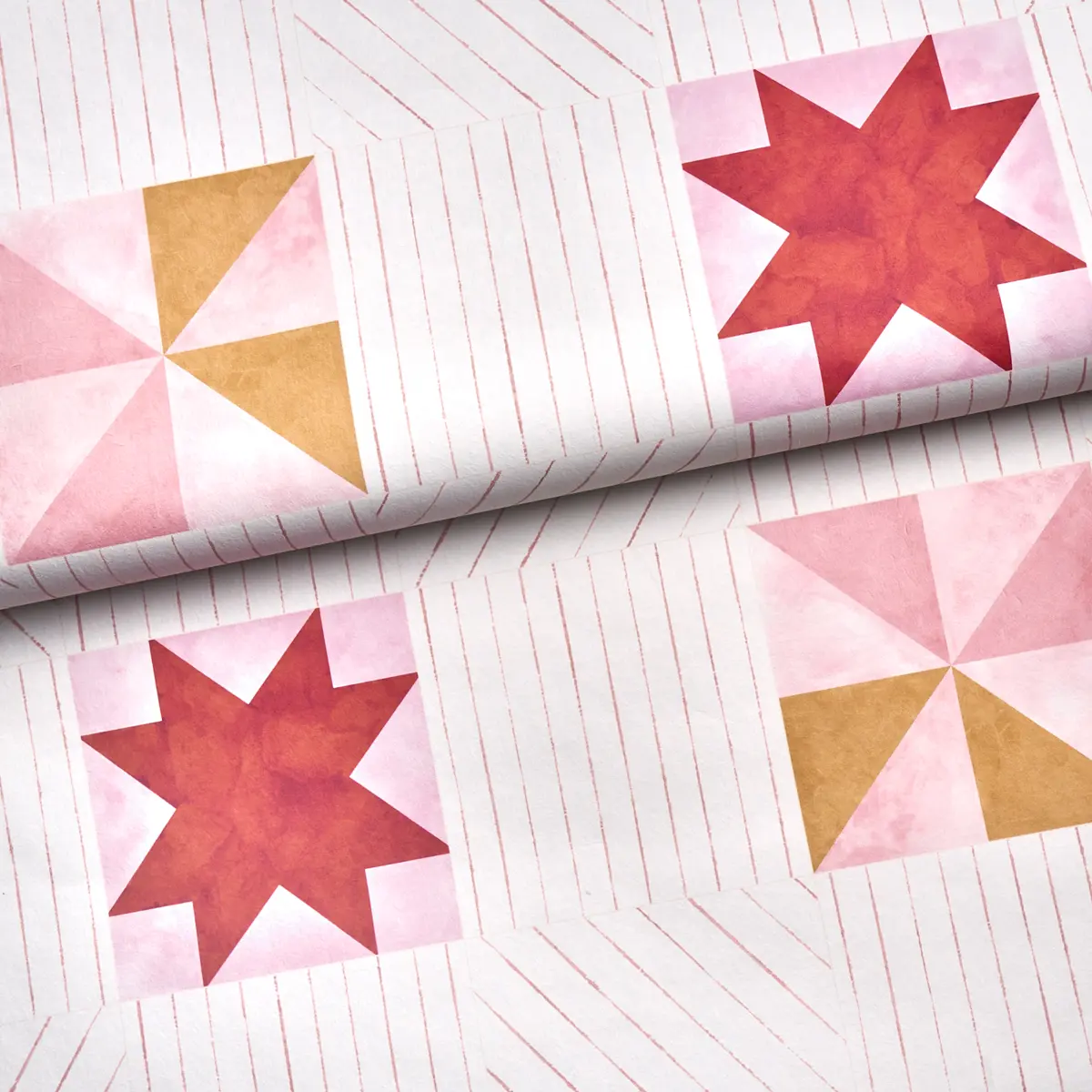 Alexander_ RED & EARTHY PINK