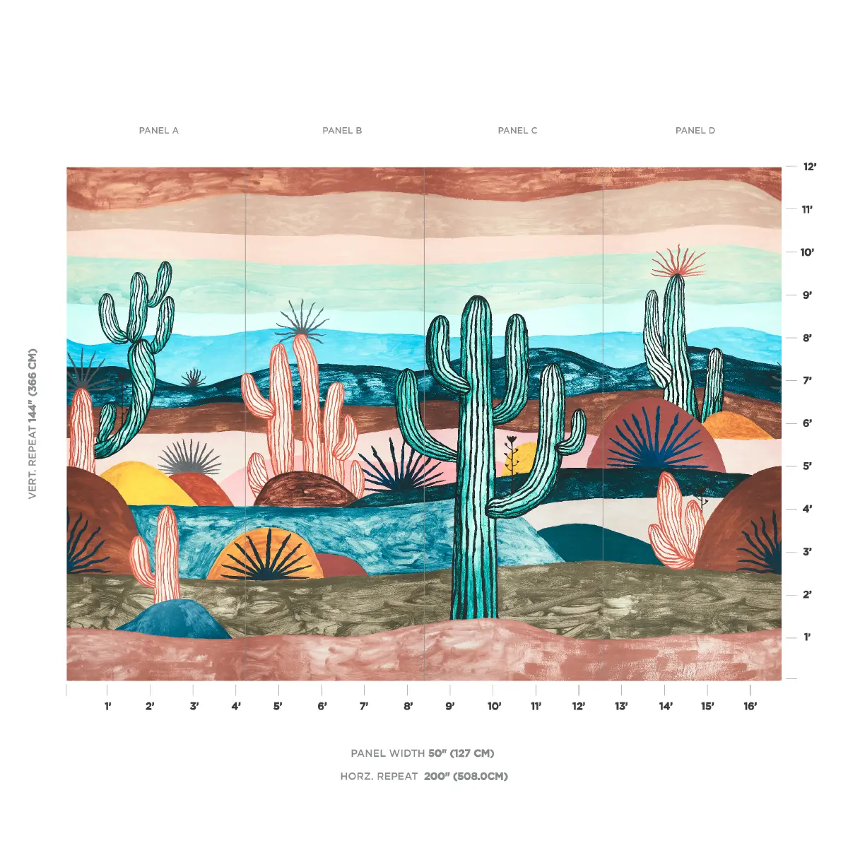 DESERT SCAPE PANEL SET_ PRISMATIC