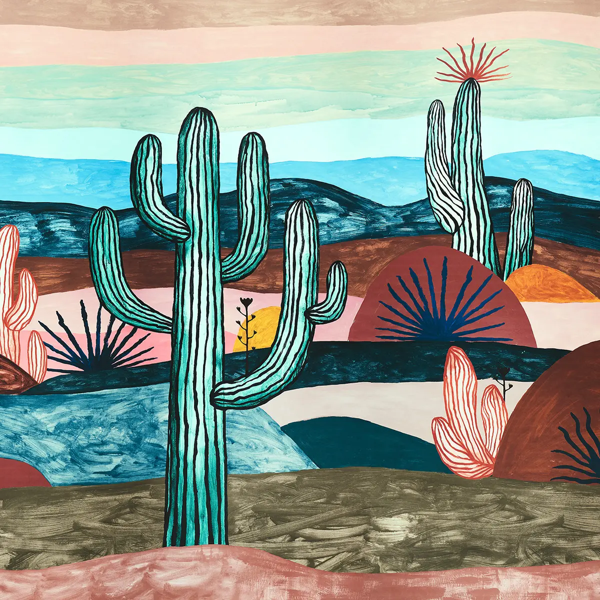 DESERT SCAPE PANEL SET_ PRISMATIC