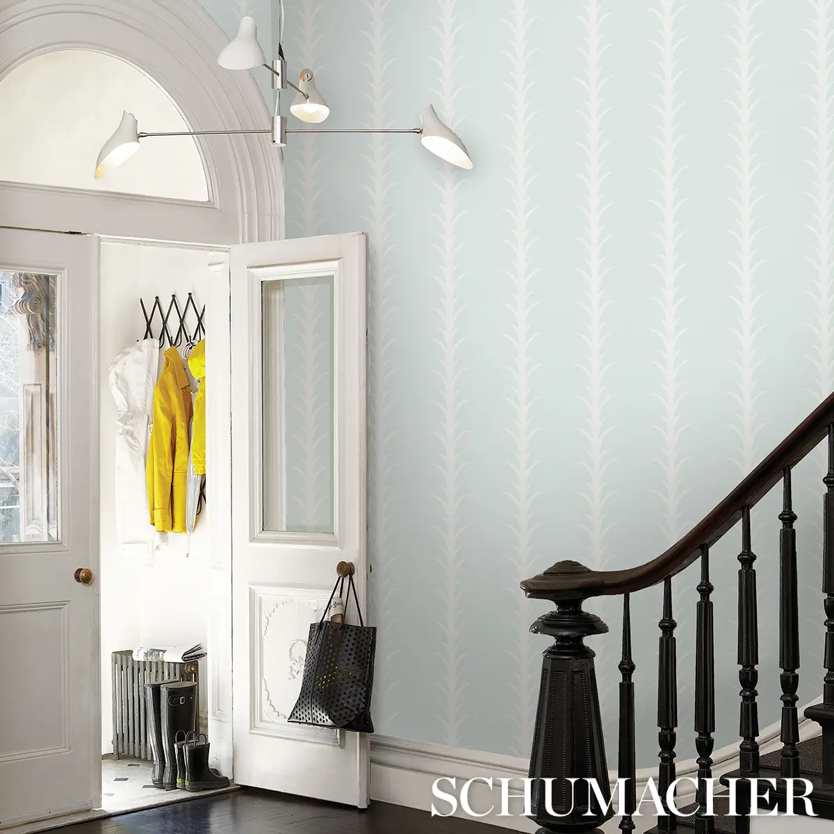 ACANTHUS STRIPE_ IVORY ON MINERAL