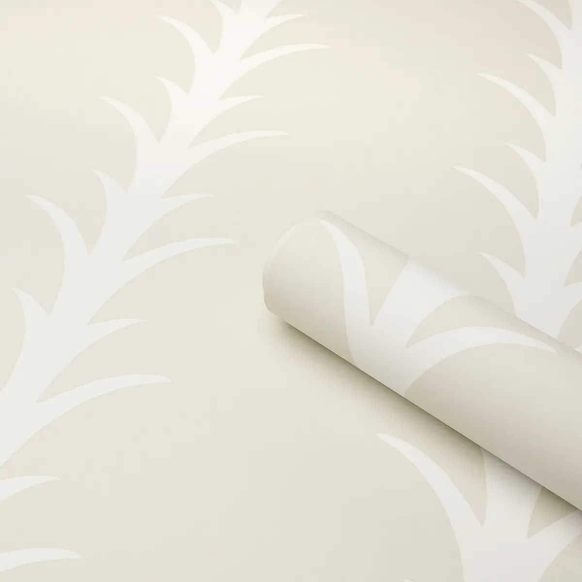 ACANTHUS STRIPE_ IVORY ON NEUTRAL
