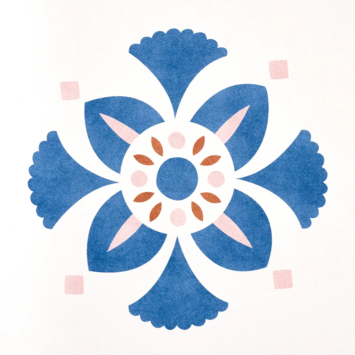 WILLARD HOUSE STENCIL_ BLUE