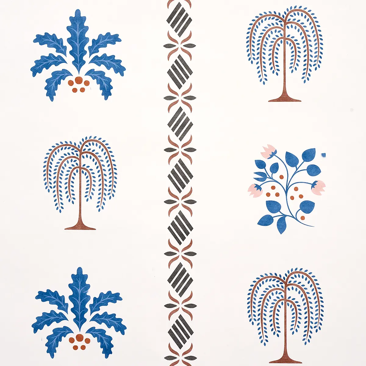 WILLARD HOUSE STENCIL_ BLUE