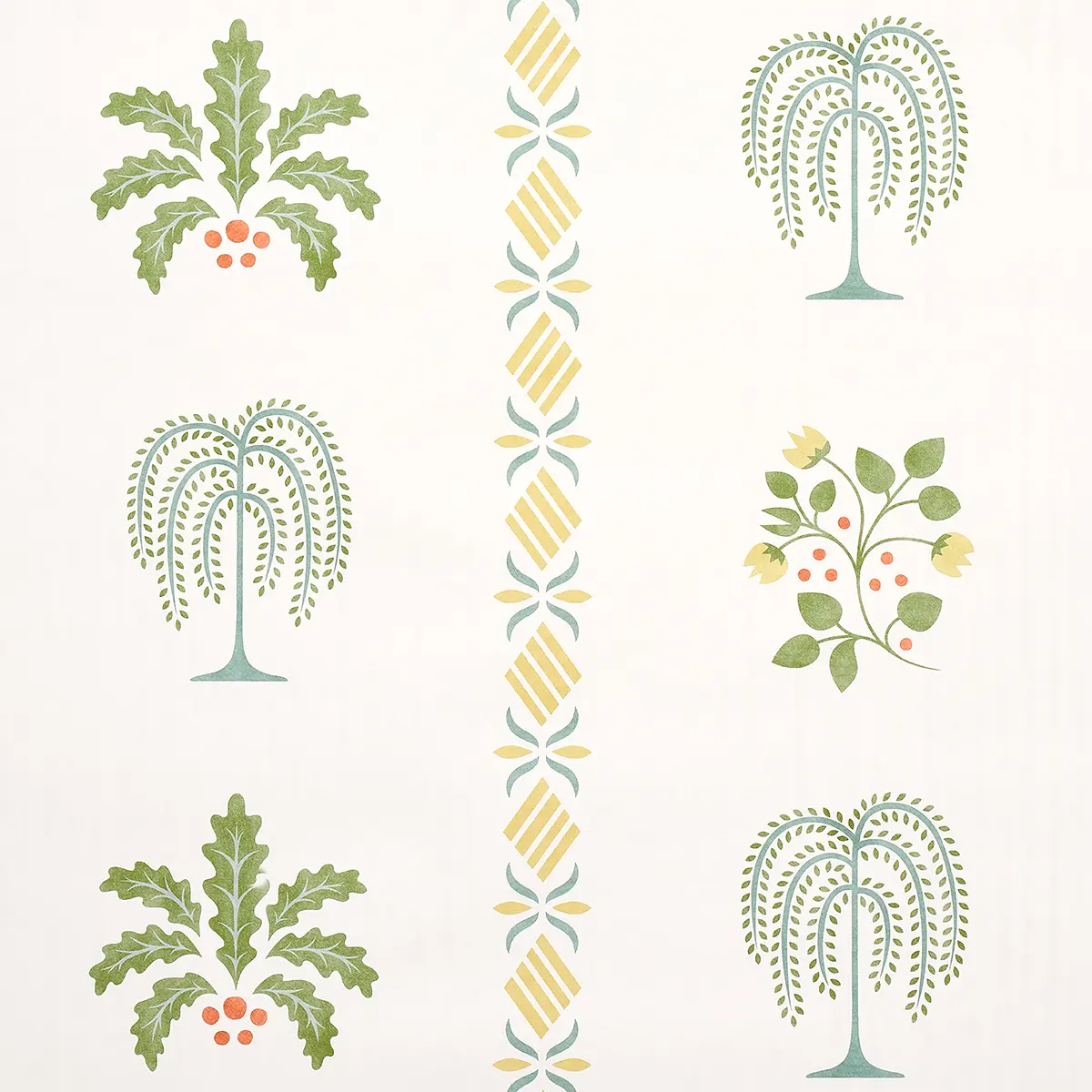 WILLARD HOUSE STENCIL_ GREEN
