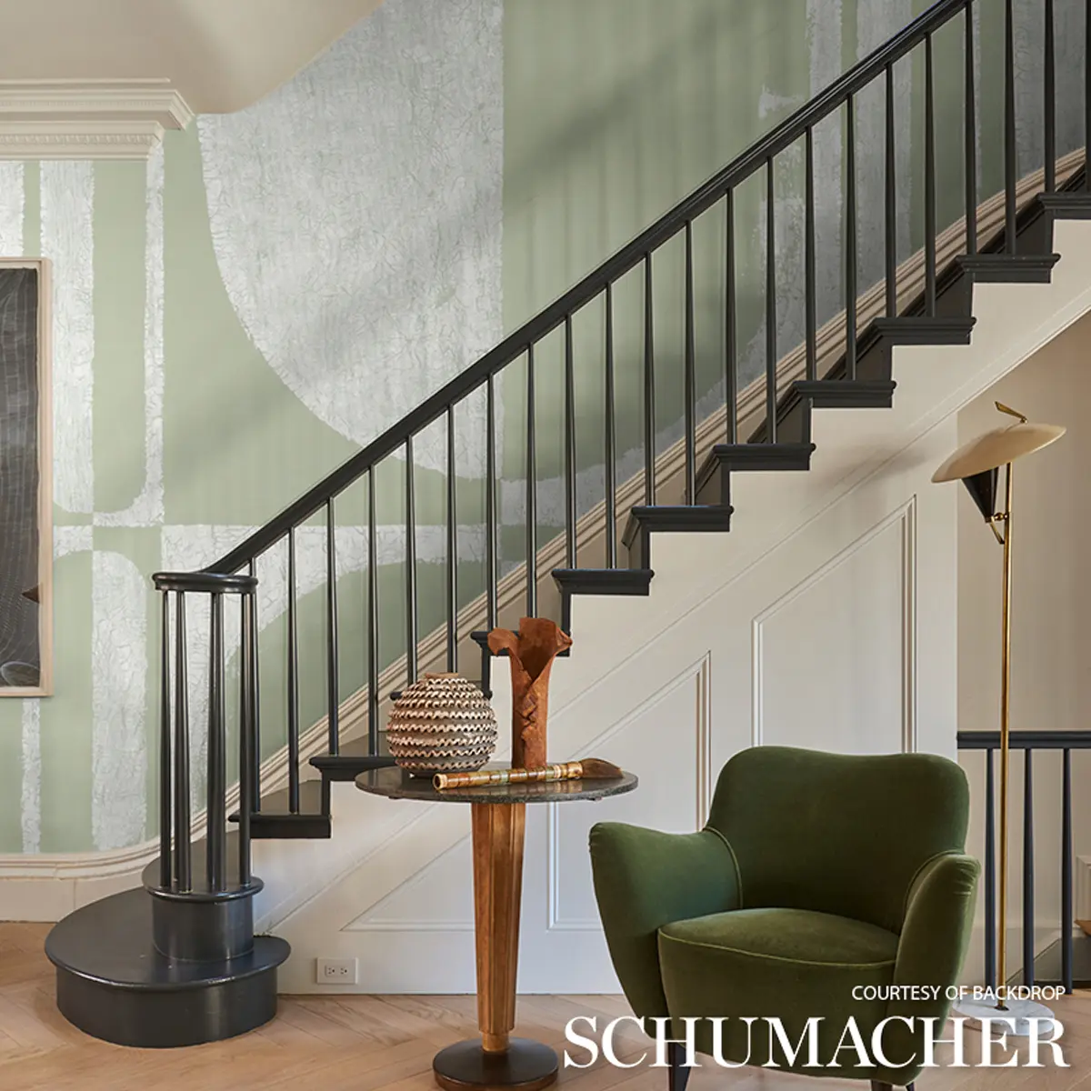 THE CLOISTERS PANEL SET_ SOFT GREEN