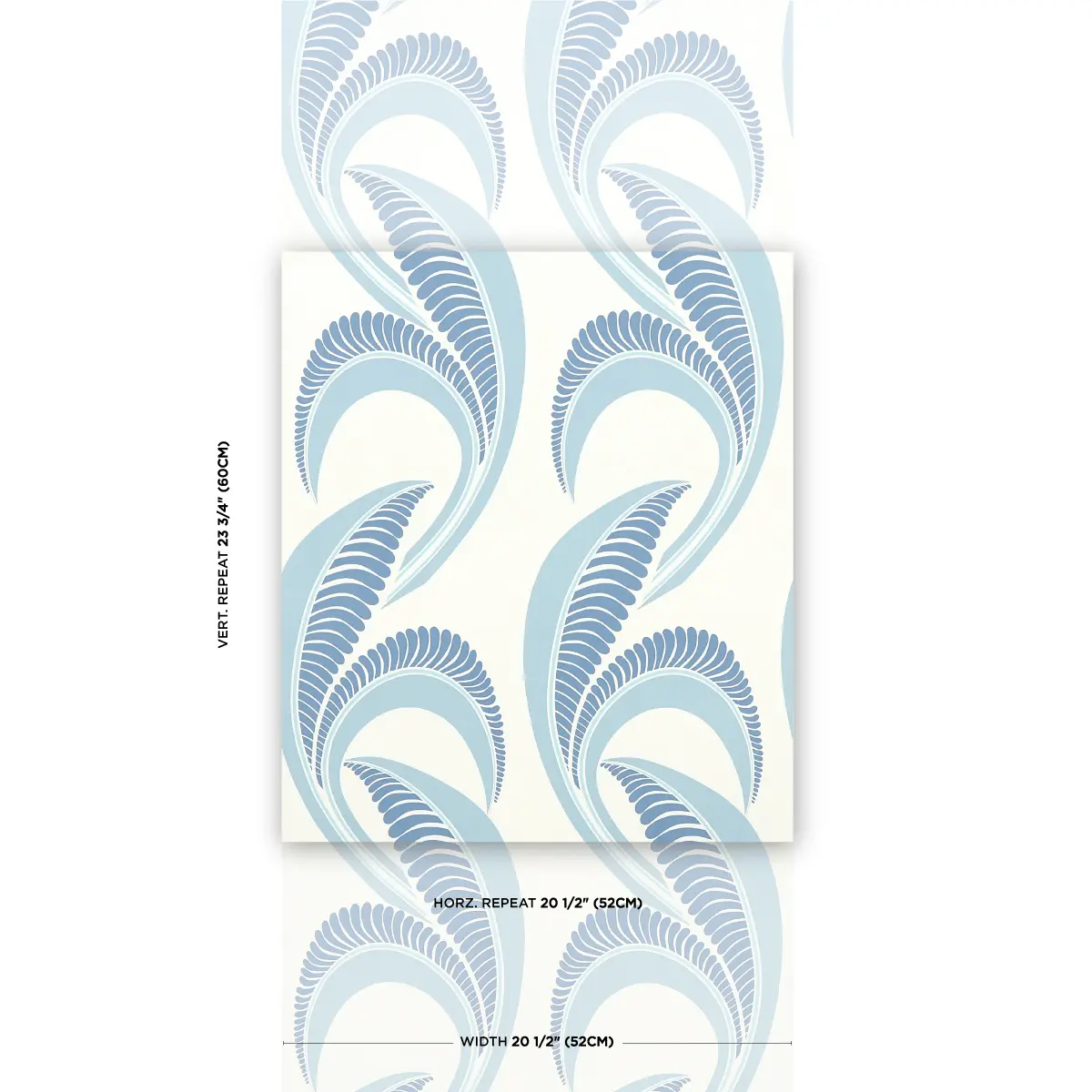 BANANA LEAF_ CHINA BLUE