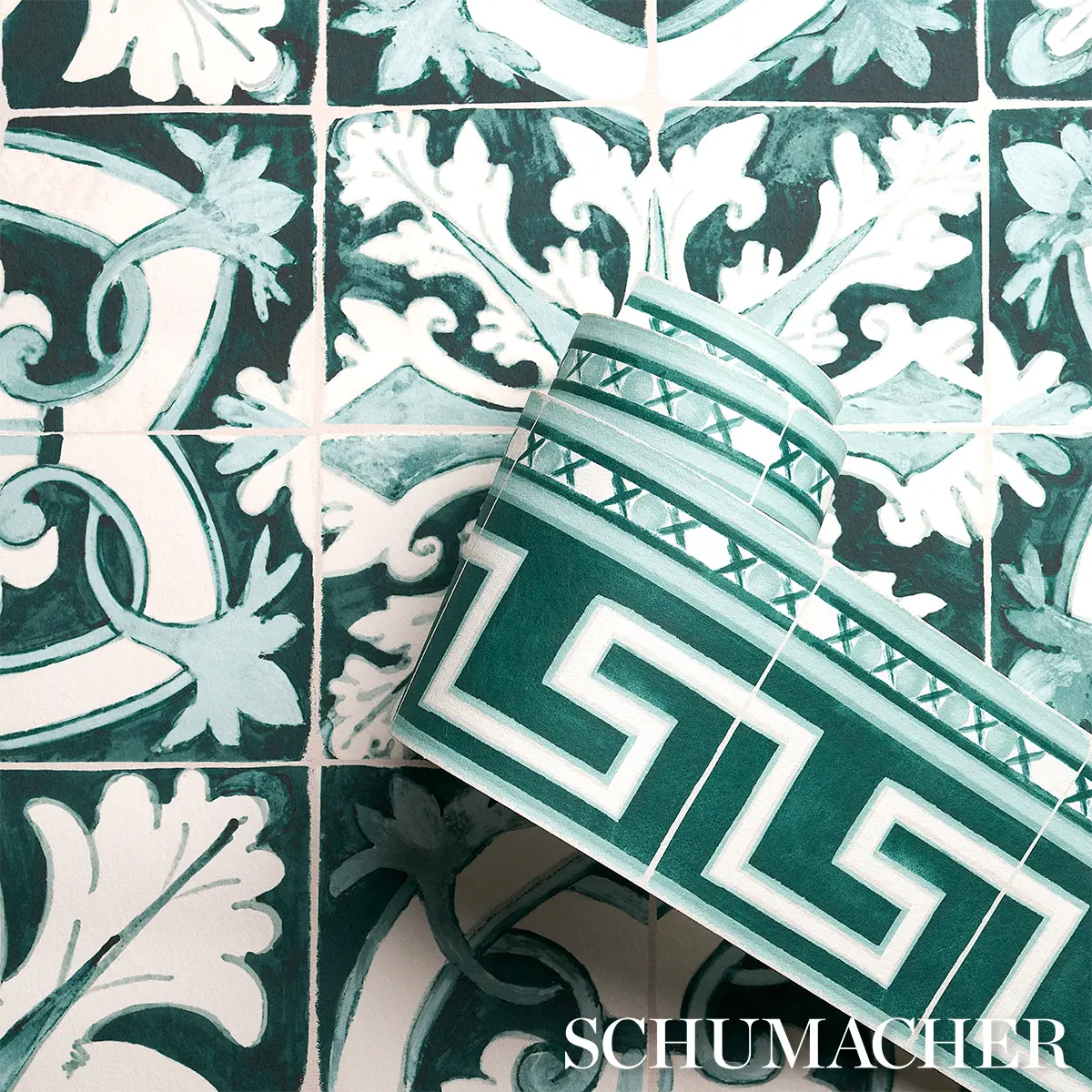 AZULEJOS BORDER_ EMERALD