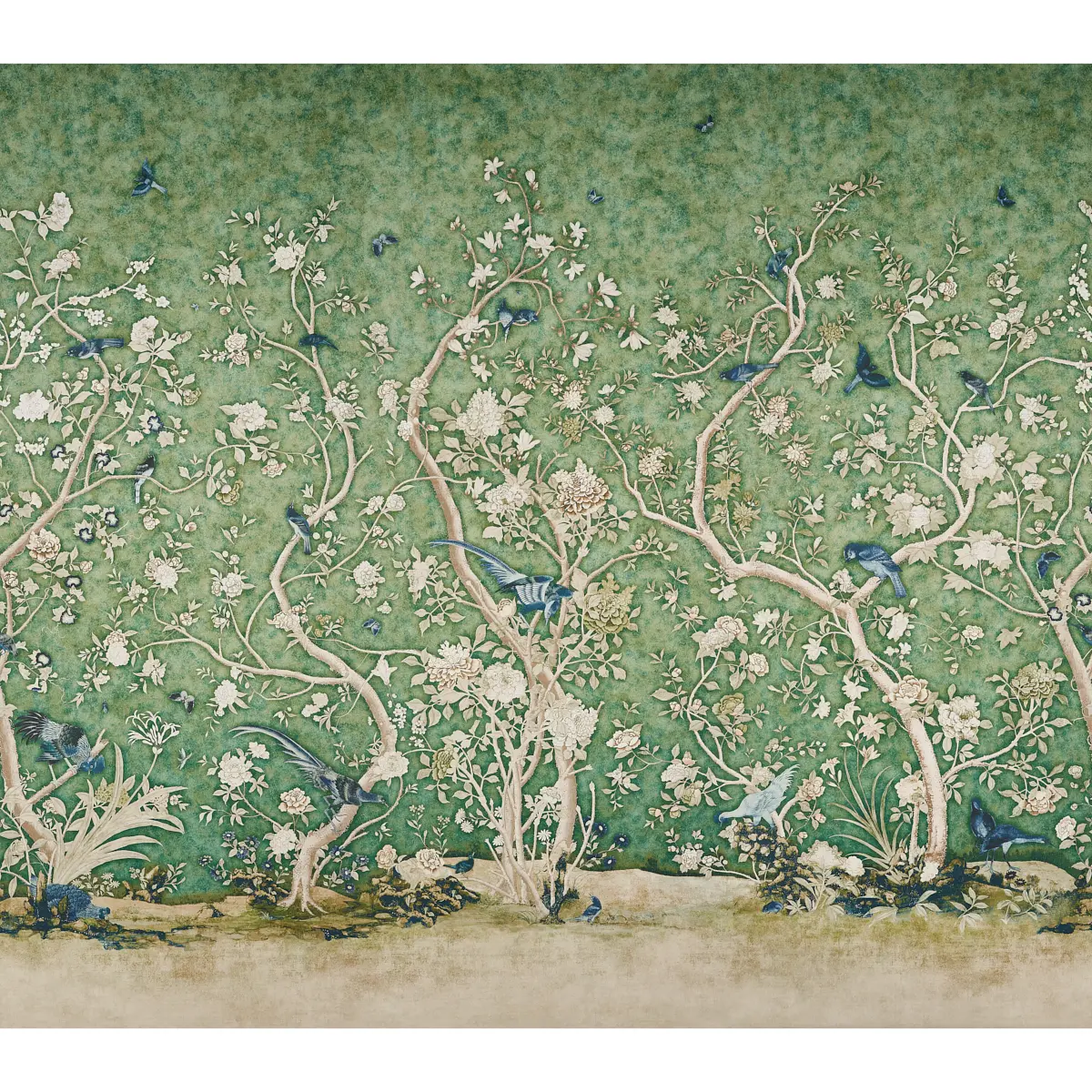 LES OISEAUX PANEL SET_ JADE