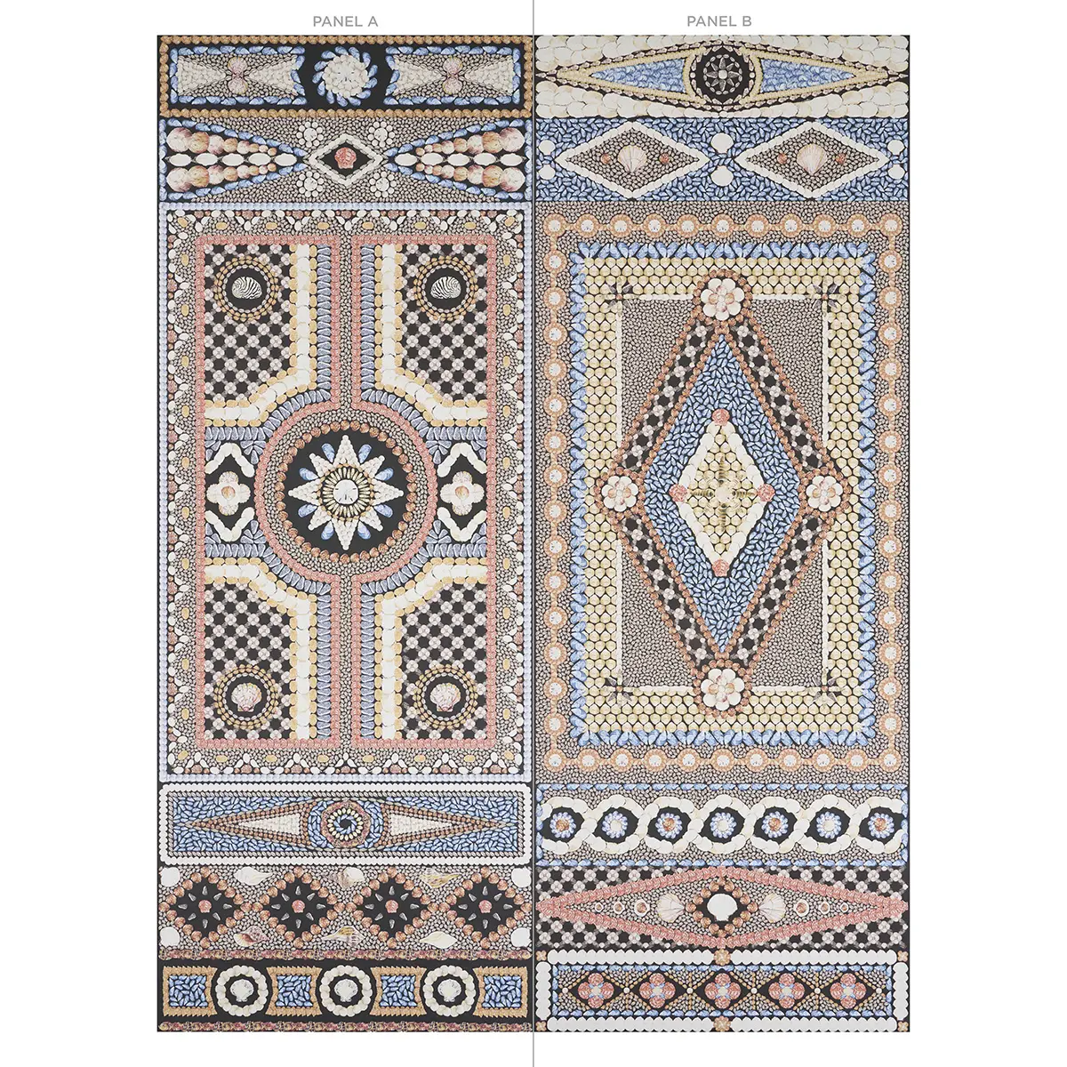 SHELL GROTTO PANEL A_ ONYX MULTI
