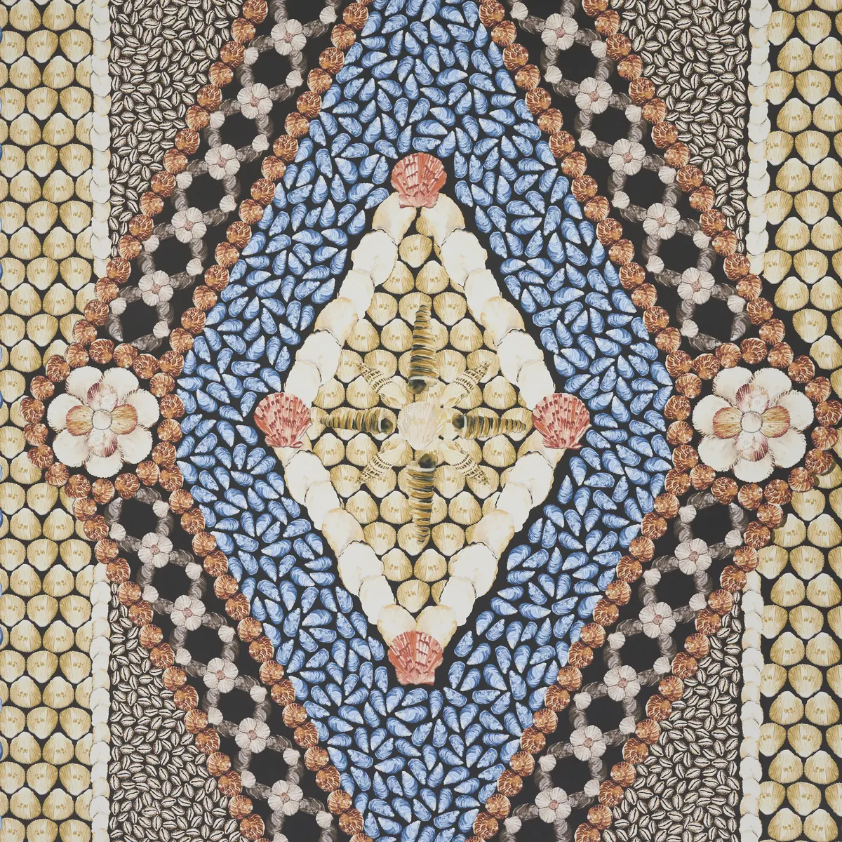 SHELL GROTTO PANEL B_ ONYX MULTI
