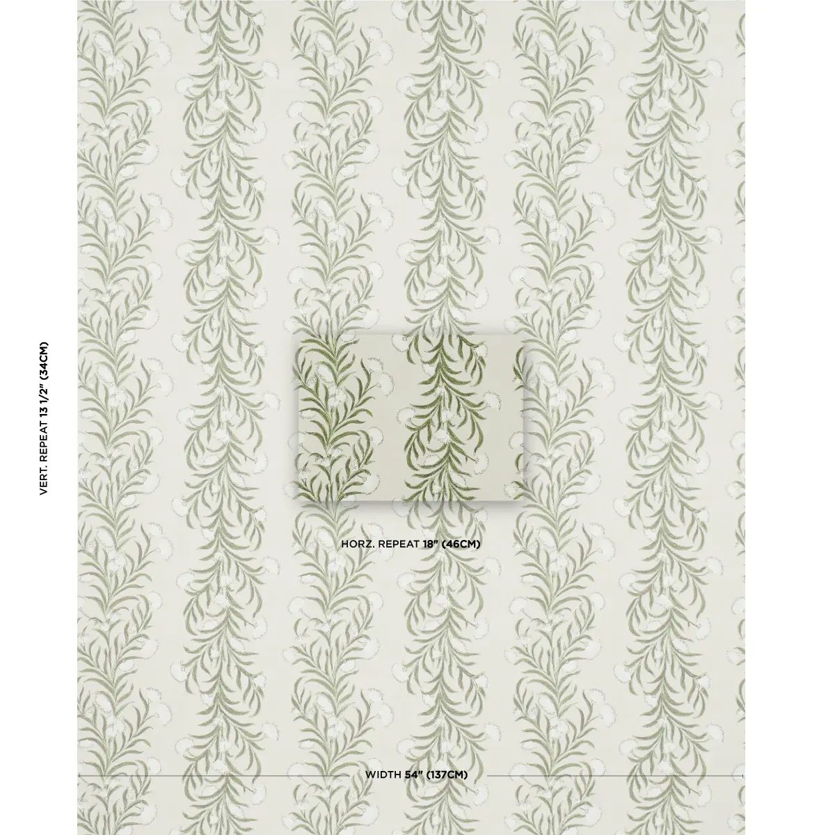 TASMANIAN MIMOSA_ IVORY & GREEN