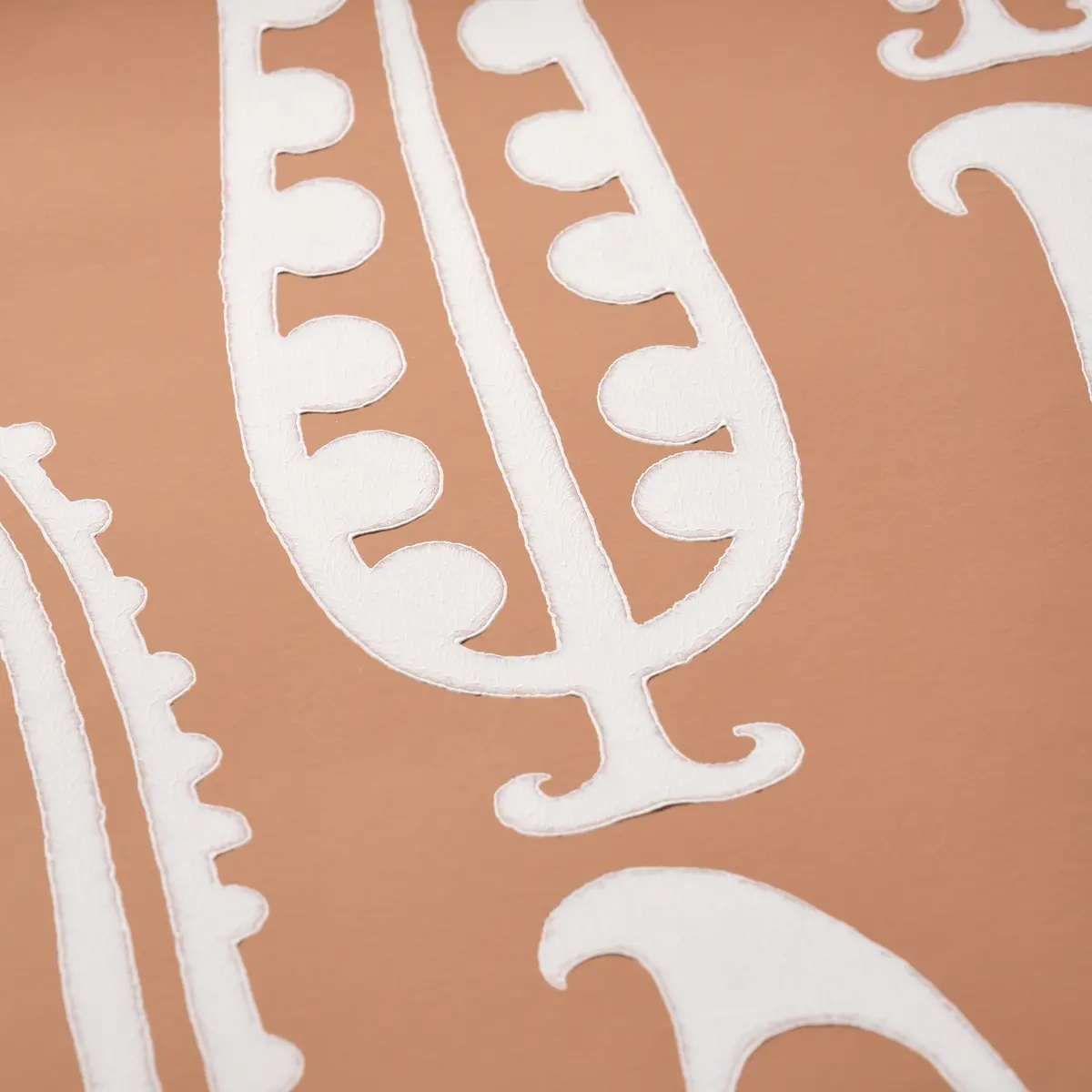 PAISLEY PEAS_ TERRACOTTA