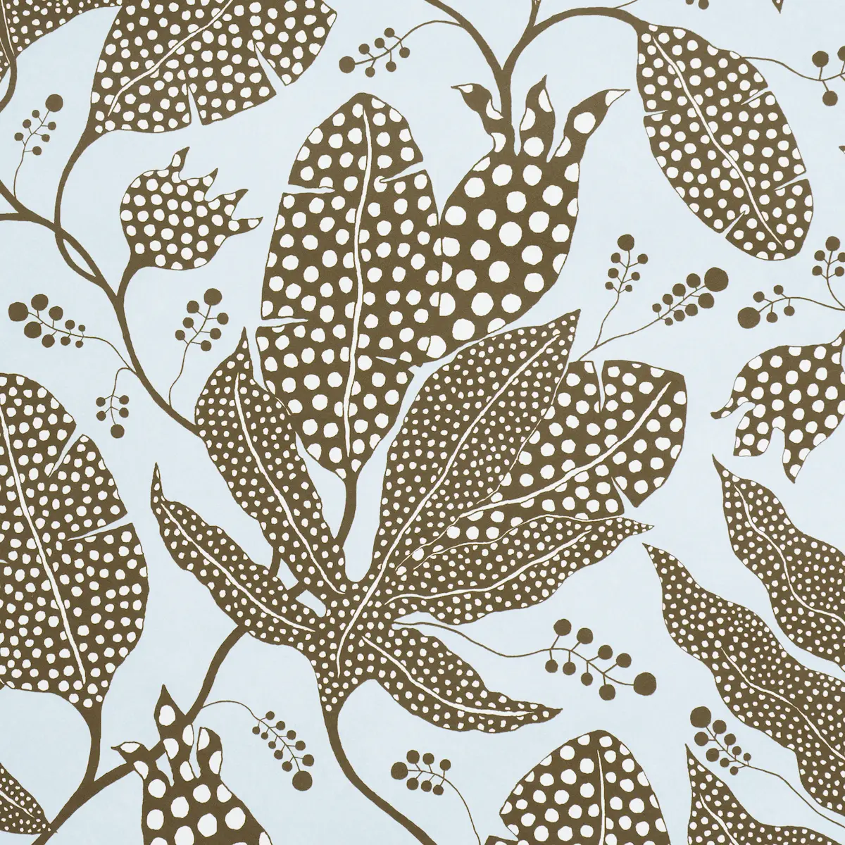 POLKA DOT JUNGLE_ BROWN & SKY
