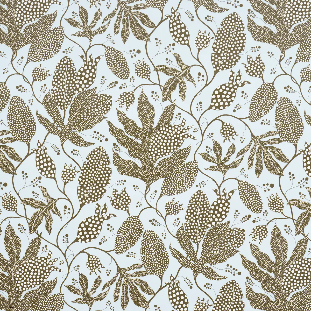 POLKA DOT JUNGLE_ BROWN & SKY