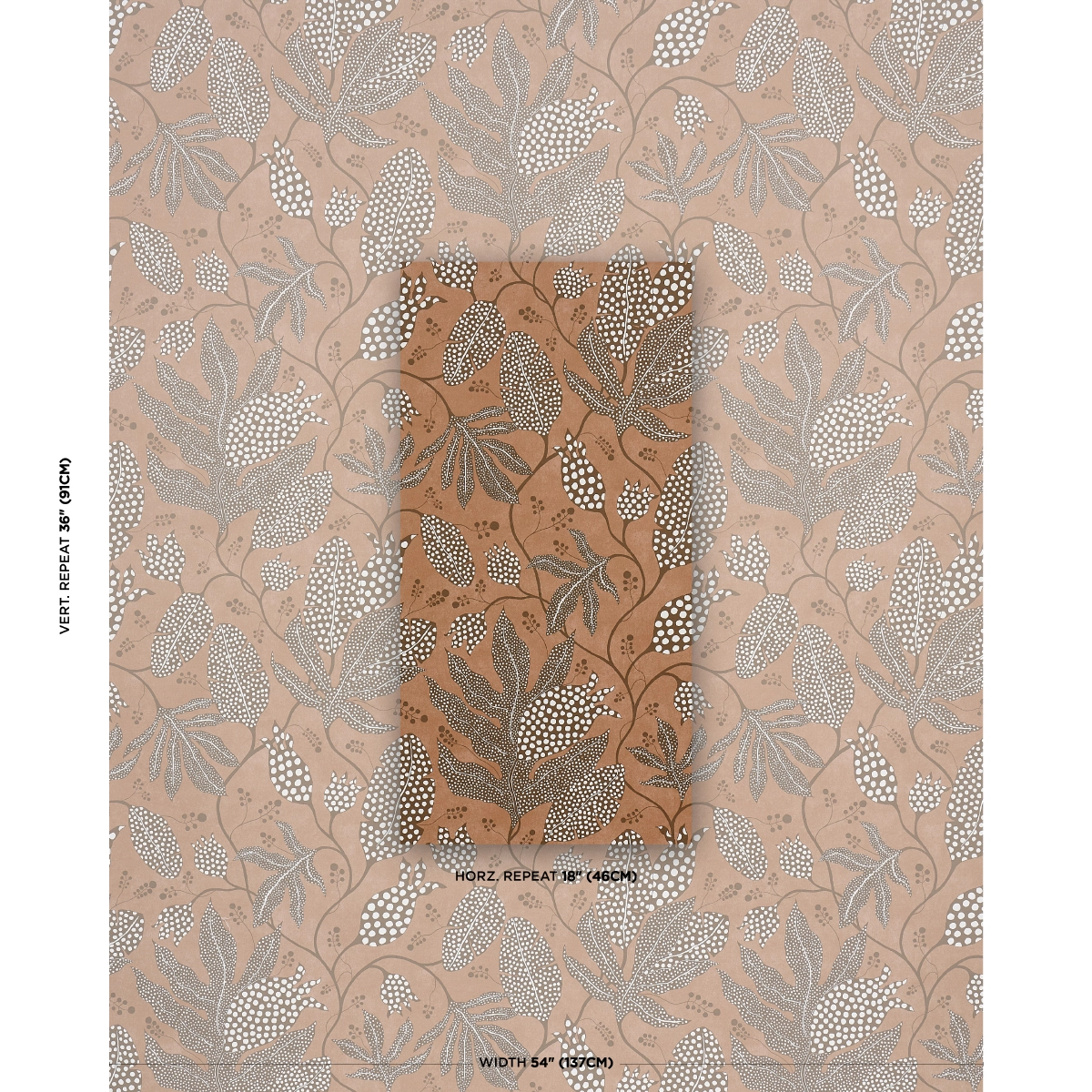 POLKA DOT JUNGLE_ TERRACOTTA