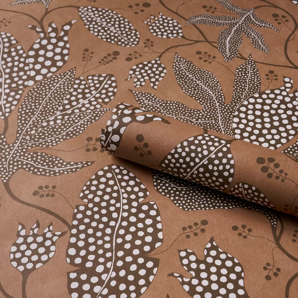 POLKA DOT JUNGLE_ TERRACOTTA