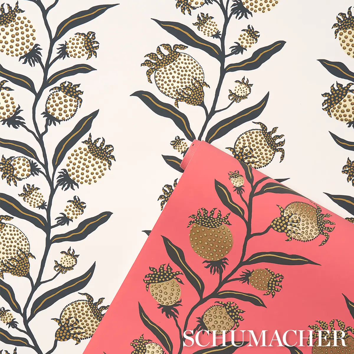 THISTLE VINE_ RED & GOLD