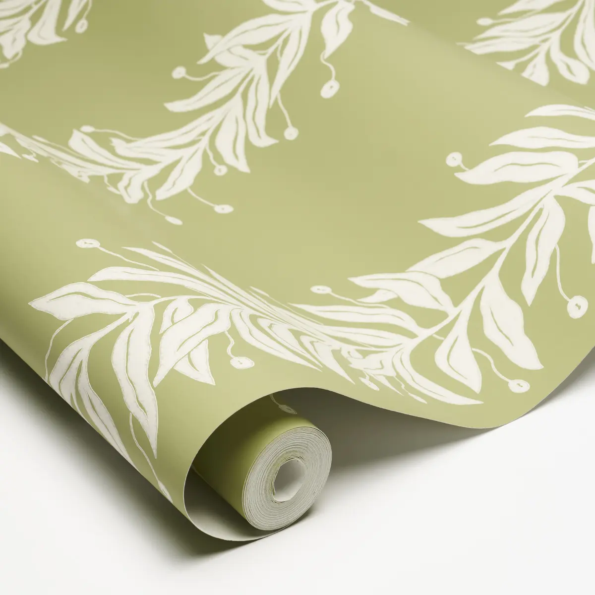 TENDRIL STRIPE_ OLIVE