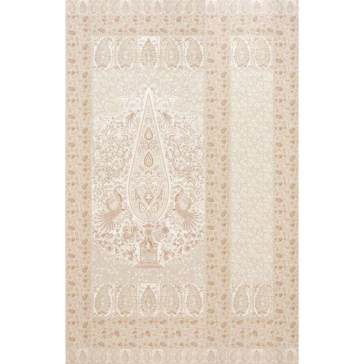 COLMERY PAISLEY PANEL SET_ PARCHMENT