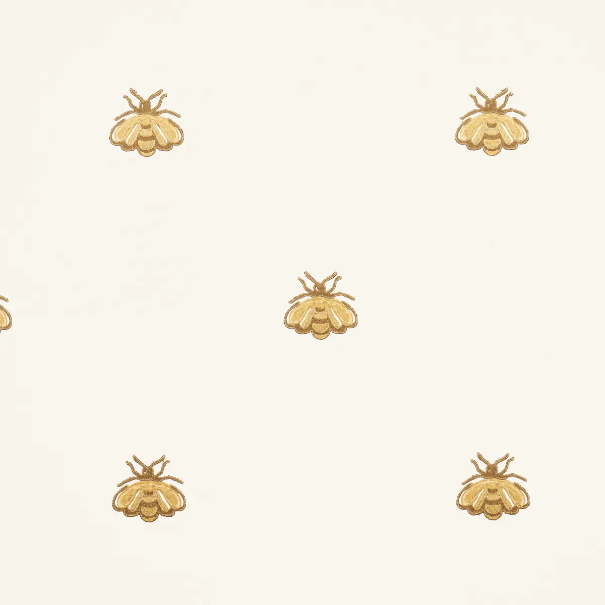 HUBERT'S BEES_ WHITE & GOLD