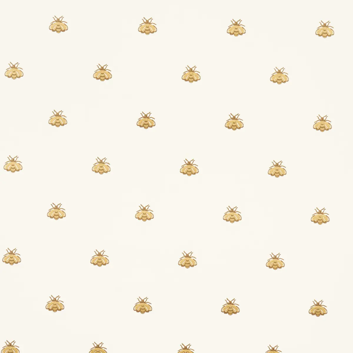 HUBERT'S BEES_ WHITE & GOLD