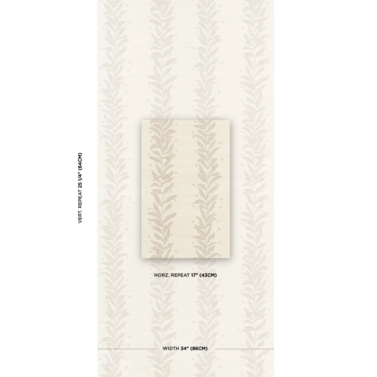 TENDRIL STRIPE SISAL_ NATURAL