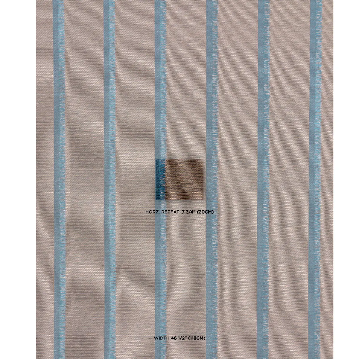 AXEL FRINGE WALLCOVERING_ PEACOCK/BROWN