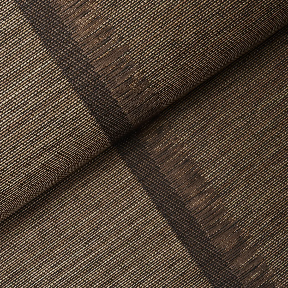 AXEL FRINGE WALLCOVERING_ BROWN/COPPER