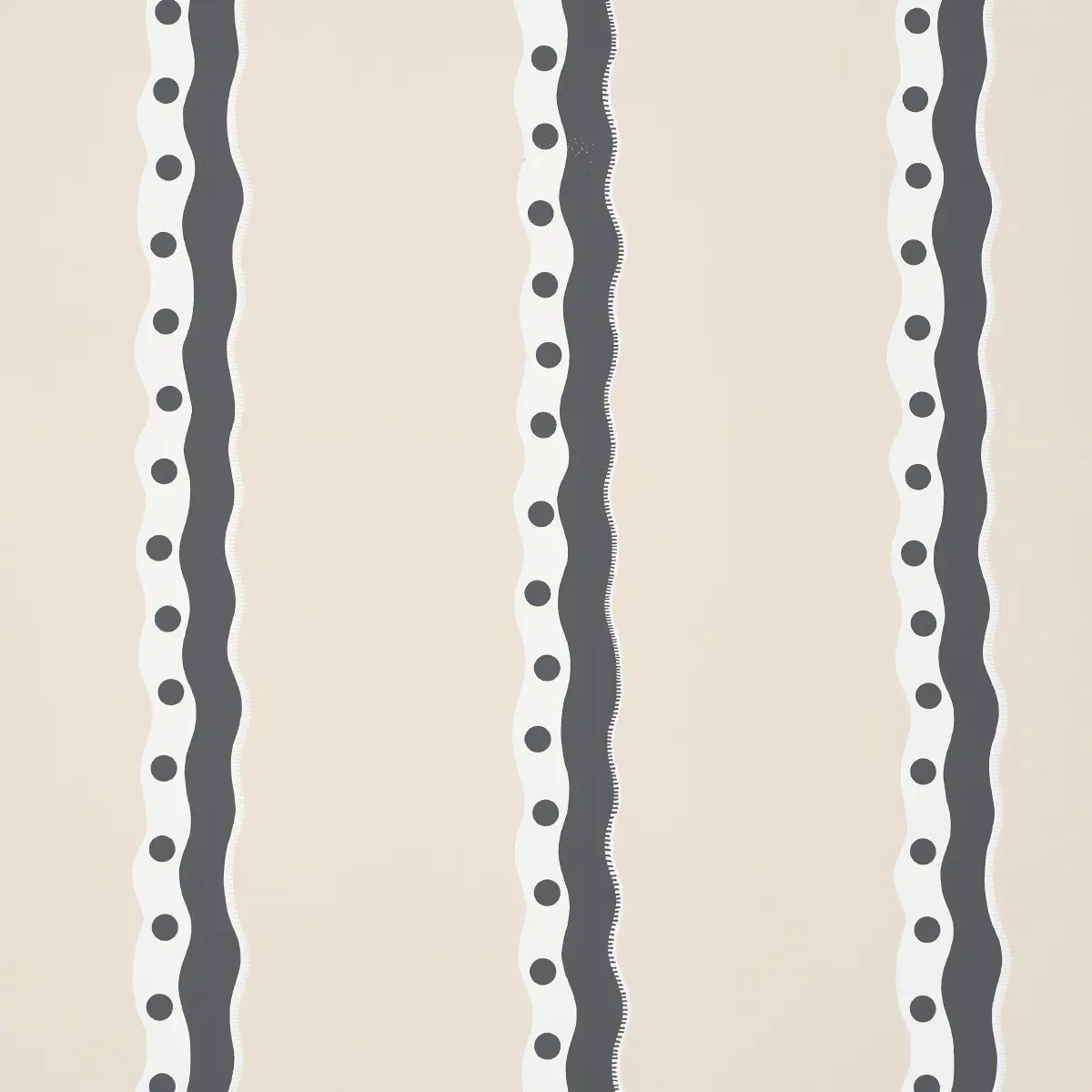 ROUSSEAU STRIPE_ NOIR & CREAM