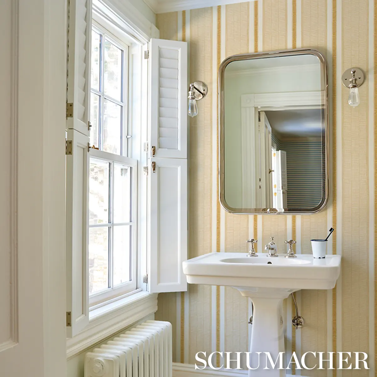IPALA STRIPE VINYL_ OCHRE