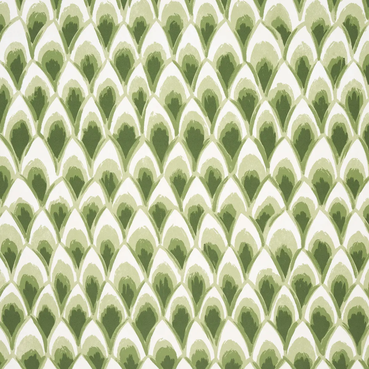 CHINOISERIE GRANDE PANEL SET_ LEAF GREEN