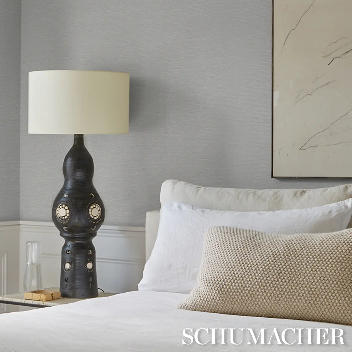 LINEN PLISSÉ WALLCOVERING_ MIST