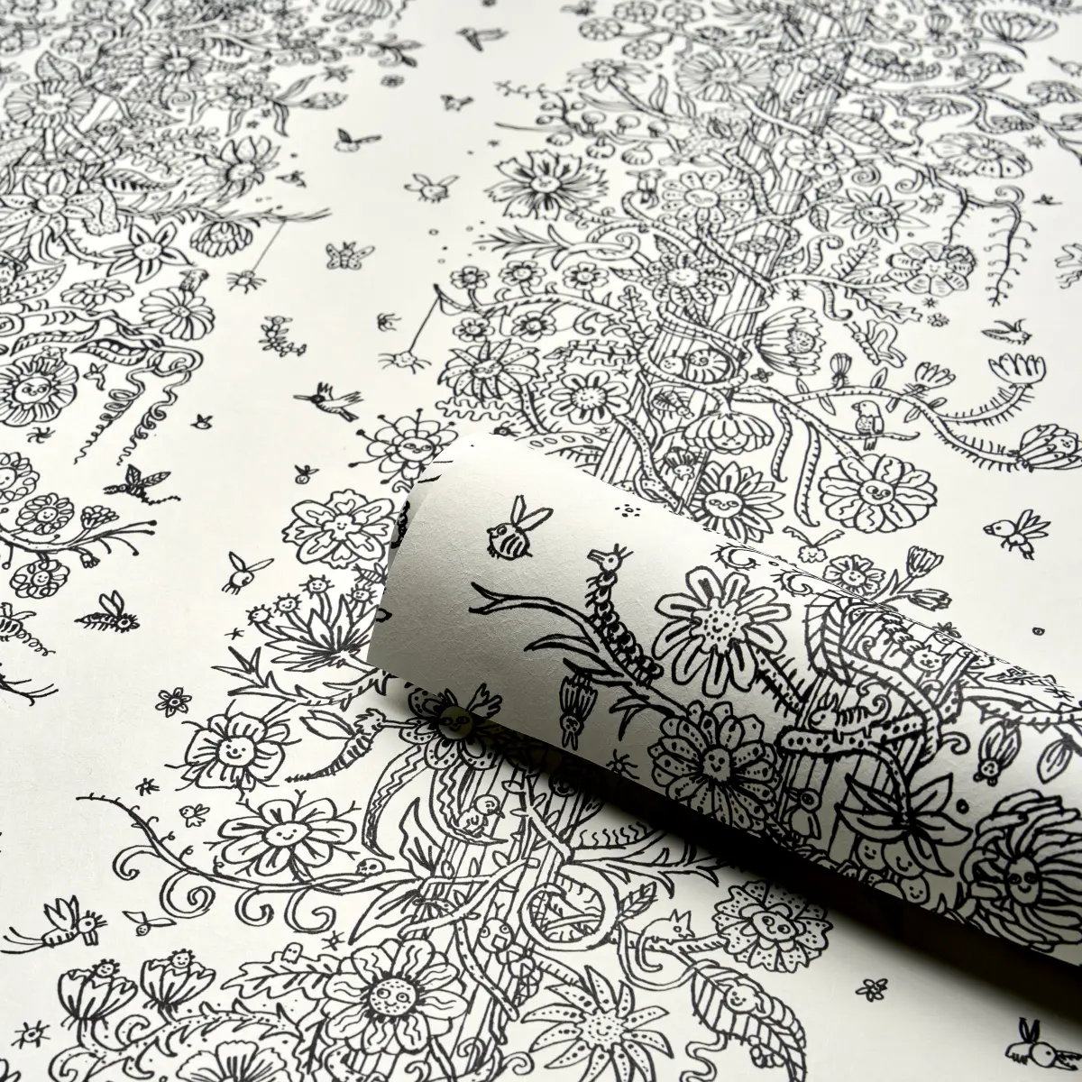 Edward Steed's Towers Of Flowers_ BLACK & WHITE