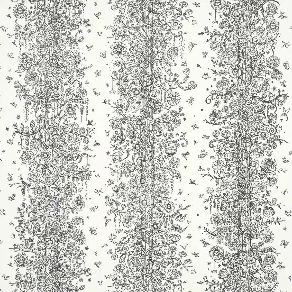 Edward Steed's Towers Of Flowers_ BLACK & WHITE
