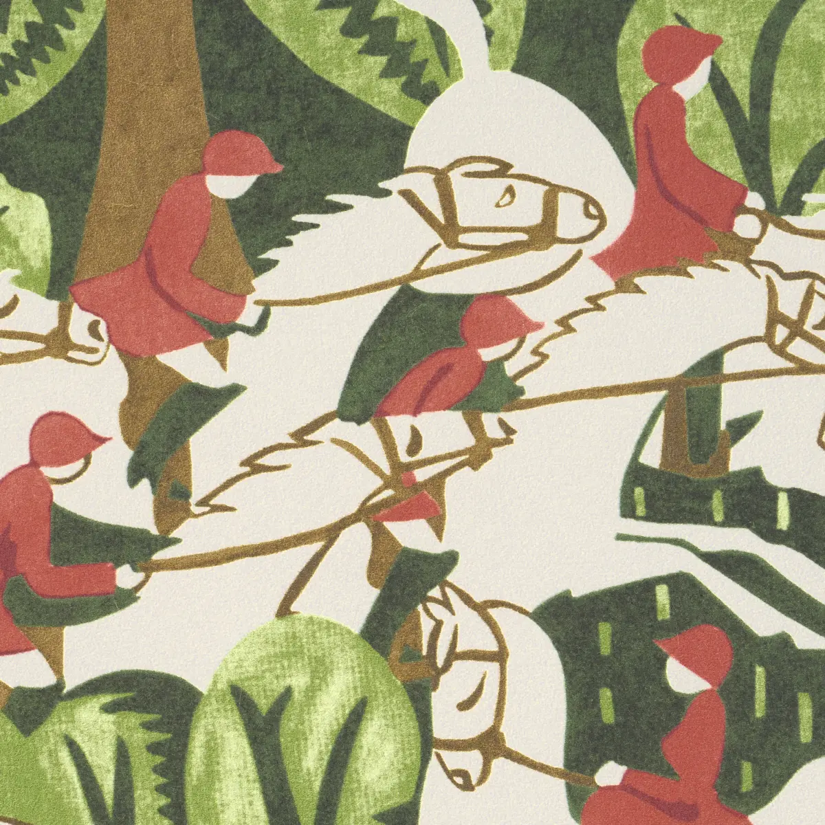 Margaret Schloeman's Fox Chase_ FOREST
